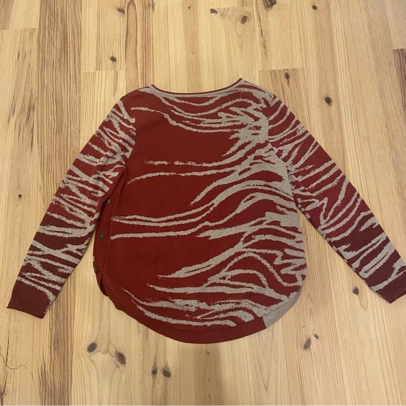 Nic + Zoe Red Sweater - Picture 5 of 5